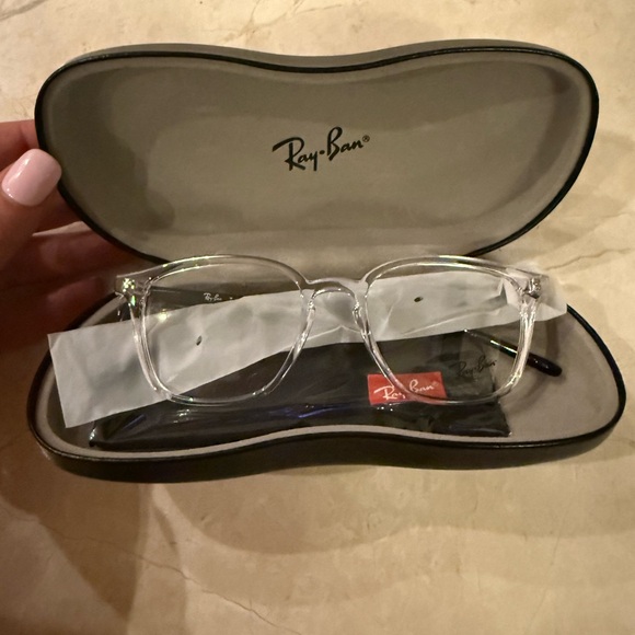 NEW Ray-Ban Rx7185 Square Prescription Eyeglass Frames - Picture 2 of 5